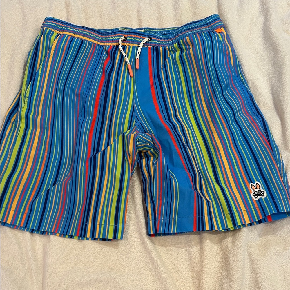 Psycho Bunny Bathing Suit Shorts (Kids)